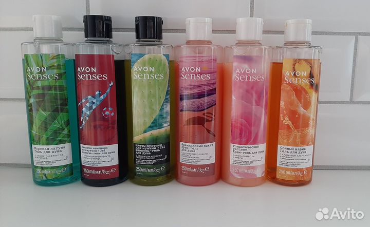 Гели и пены для ванны Avon в ассортименте