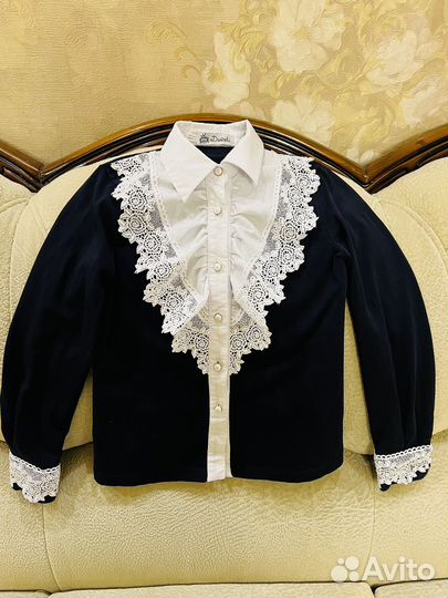 Блузка школьная дювали 126