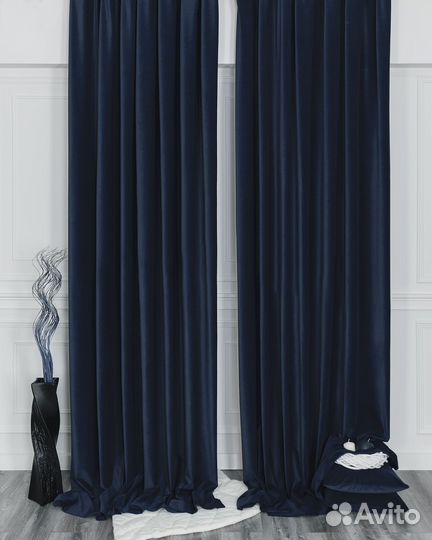 Комплект штор бархат Богема готовые и на заказ