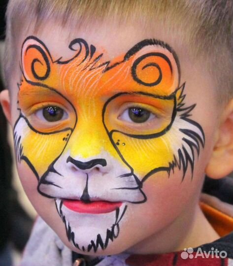 Аквагрим, Блеск тату