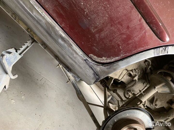 Ремонтный левый порог Cadillac Seville кузовной