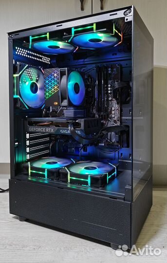 Игровой компьютер rtx 4060 / ryzen 5600 / b550