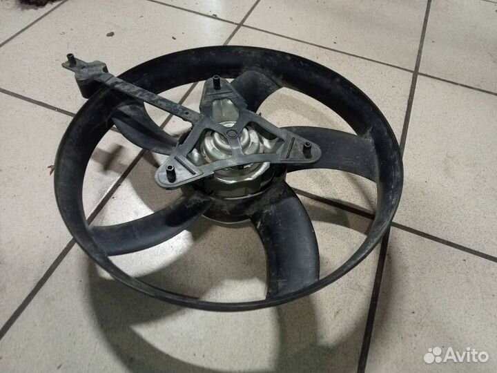 Вентилятор охлаждения двигателя Фабия 2 рестайл