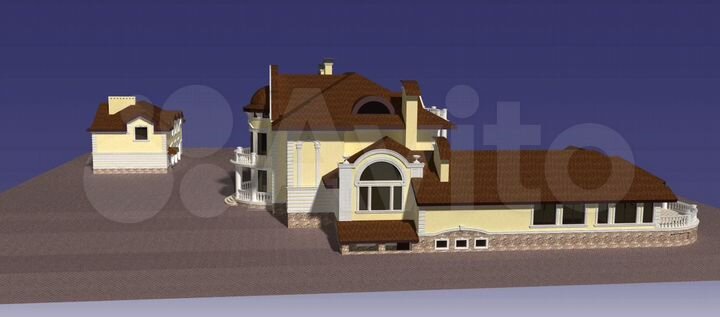 Дом 850 м² на участке 30 сот.