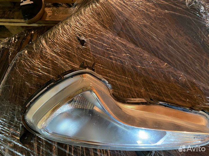 Туманка левая на Hyundai solaris