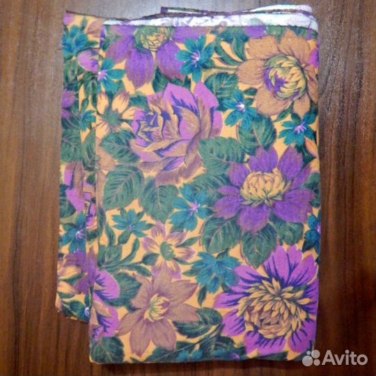 Отрезы ткани (фланель)