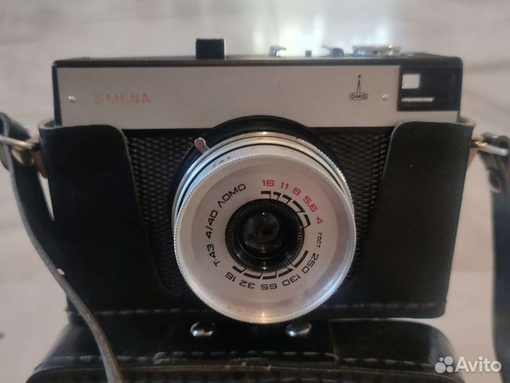 Плёночный фотоаппарат smena 8m