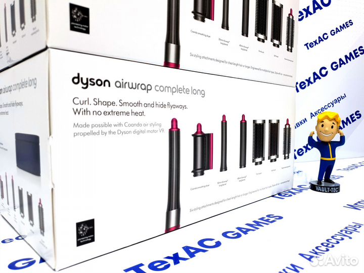 Мультистайлер Dyson Airwrap Complete Long Фуксия