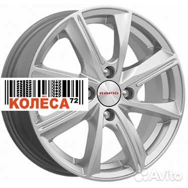 Кик Арнар 6x15 4x100 ET46 Dia54.1 Сильвер