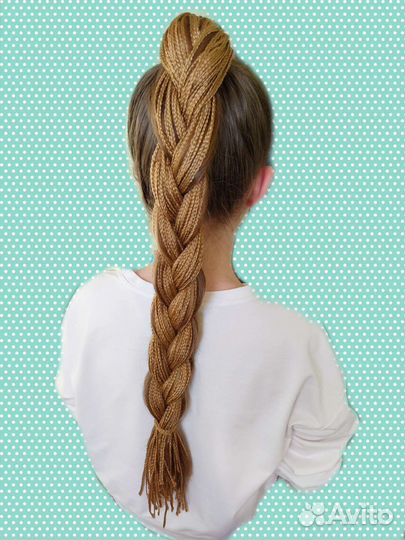 Резинки для волос с косами Зизи