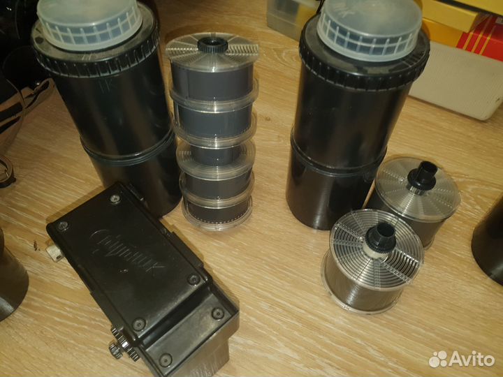 Бачки для проявки на 5 пленок 135 или 2 пленки 120