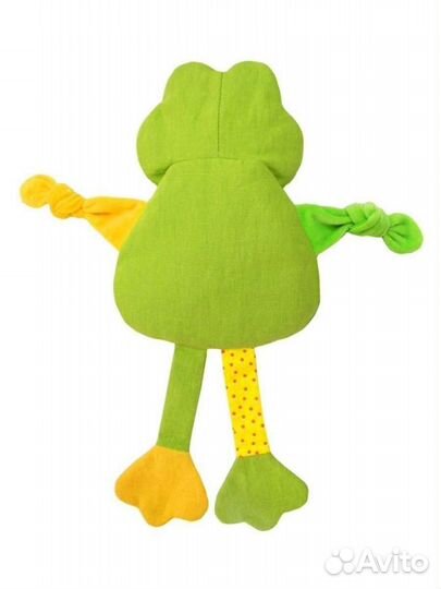 Игрушка-грелка *лягушка*с вишнёвым косточками фирм