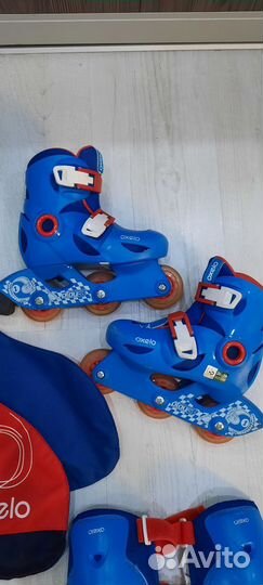 Ролики с полной экипировкой