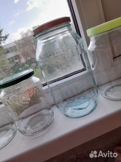 Банки стеклянные для заготовок, солений