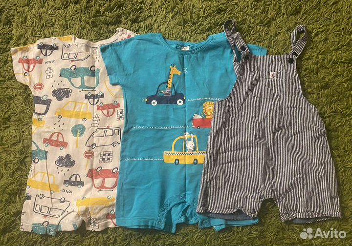 Пакет одежды на мальчика 80-86-92