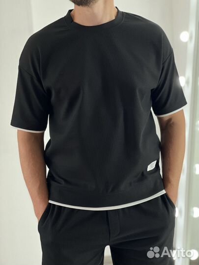 Костюм шорты+футболка S-2XL(46-54)