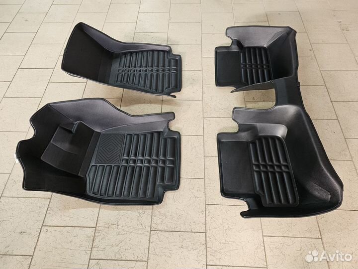 Коврики в салон Audi A6 C7 (2011-2018) экокожа