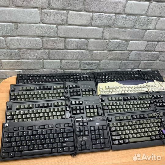 Клавиатуры USB и PS/2 формата. Рабочие. Гарантия