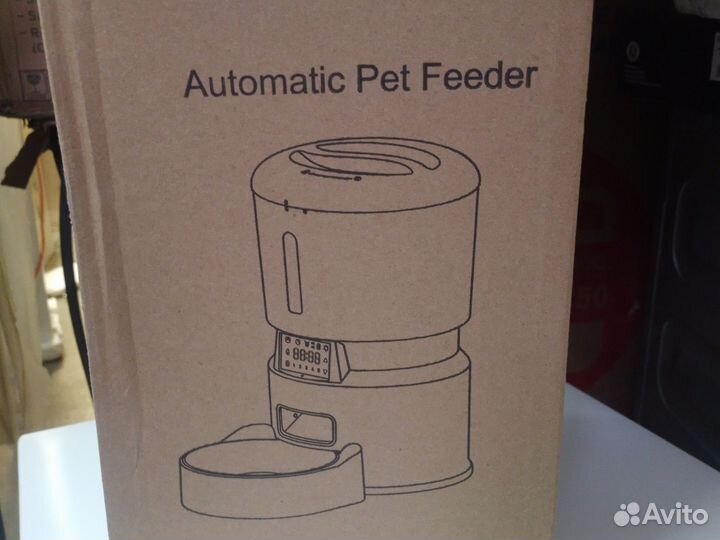 Автокормушка для животных touch-smart-feeder
