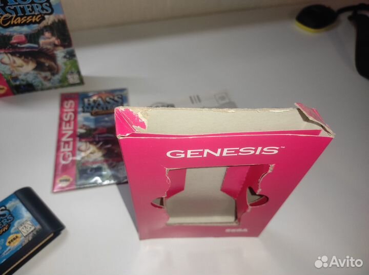 Bass Masters Classic картридж для Sega оригнал