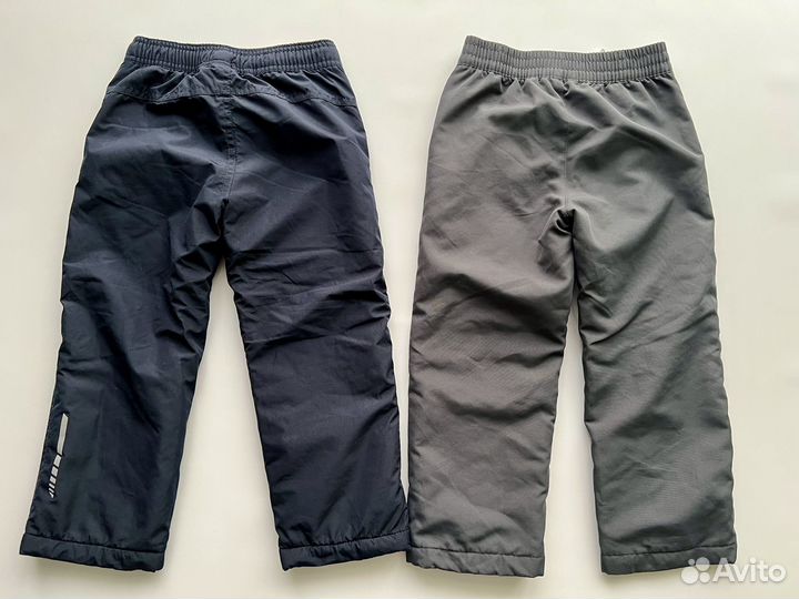 Утепленные брюки для мальчика 104 демисезон