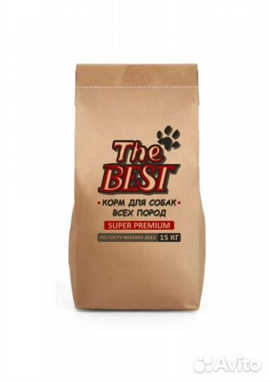Сухой корм для собак 