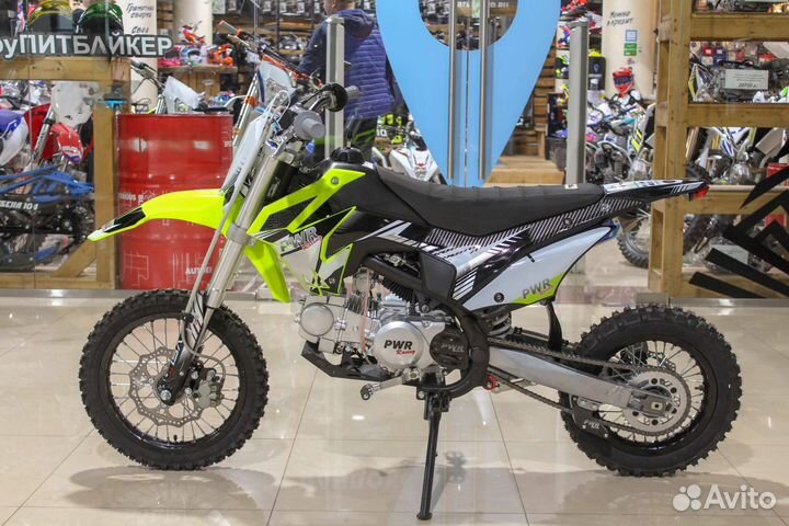 Питбайк PWR Racing FRZ 125 14/12 (2021 г.) Зеленый