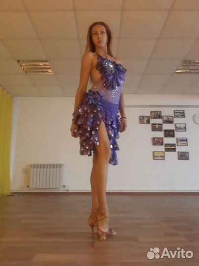 Платье для бальных танцев латина