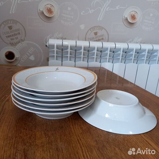 Тарелки глубокие порционные