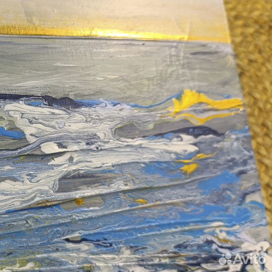 Интерьерная картина текстурная