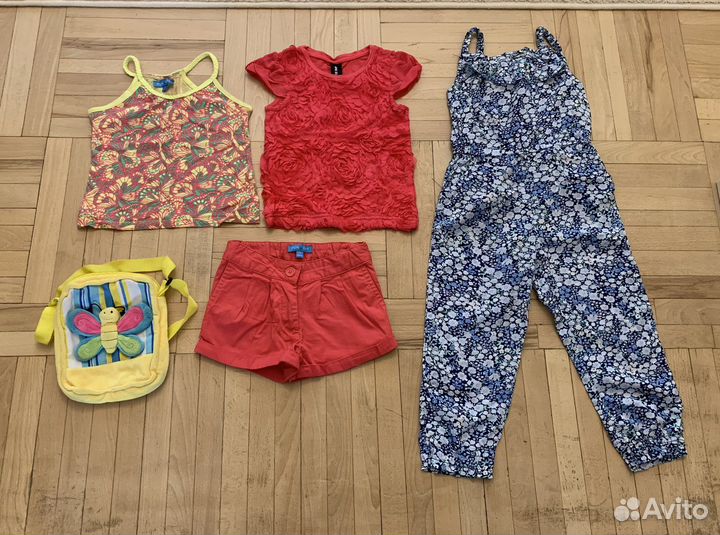 Одежда летняя на девочку 3-4 года