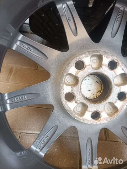 Оригинал Toyota r-17 (5x114,3) 4 шт