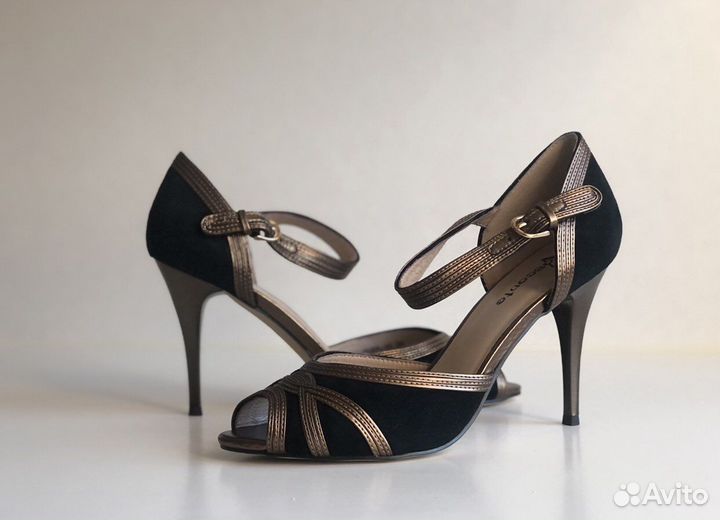 Босоножки на выпускной натуральная кожа