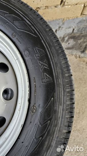 Диски R15 + Летние шины Barguzin 44, 205/70 R15