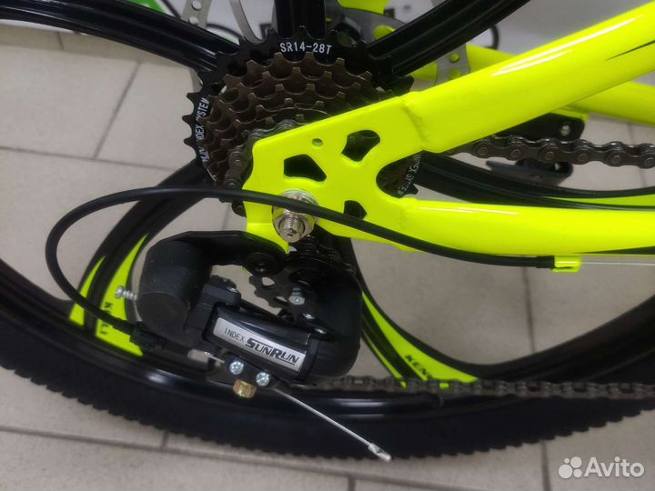 Велосипед 24 дюйма на дисках качественный