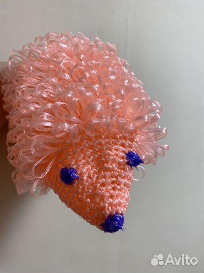 Мочалка ручной работы детская