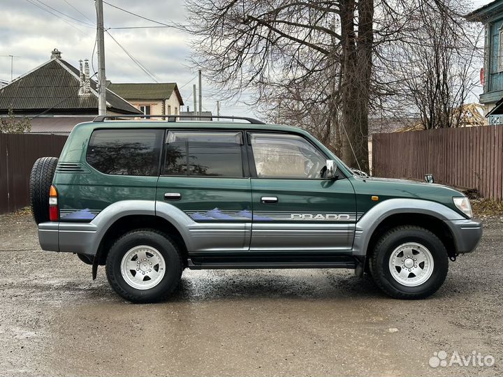 Toyota Land Cruiser Prado 3.0 AT, 1998, 185 000 км