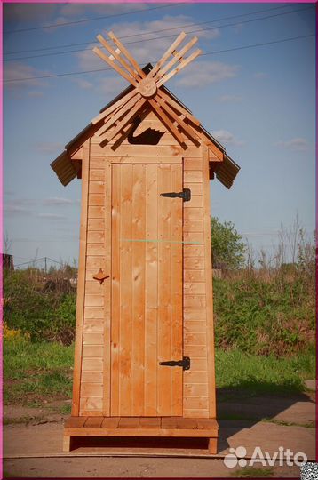 Уличный туалет с установкой PRO878