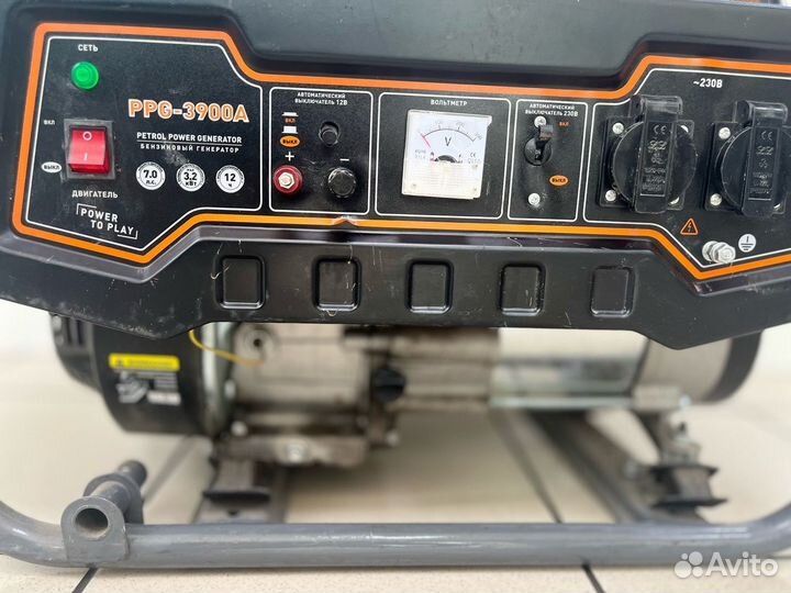 Бензиновый генератор Carver PPG3900A