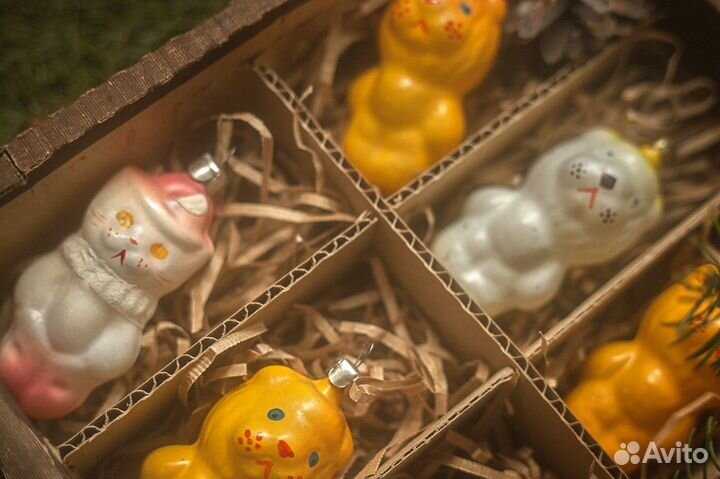 Игрушки ёлочные. Много. Разные