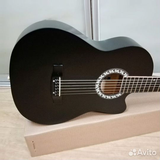 Гитара новая акустическая amistar с широким грифом