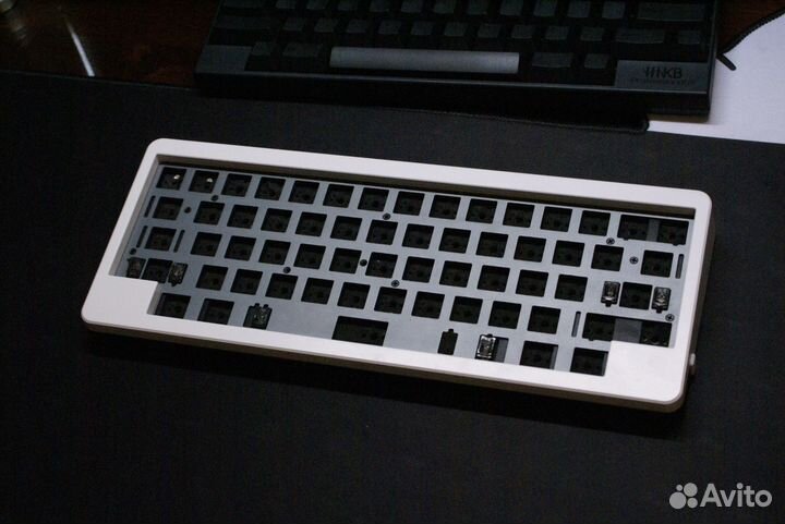 Клавиатура kbdfans D60 hhkb white