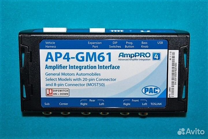 Адаптер усилителя PAC AP4-GM61 для gмс Yukоn