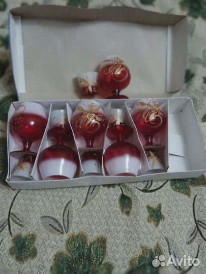 Рюмки.Сервиз из стекла