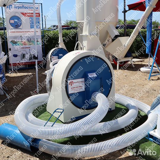 Дробилка пневматическая зерновая дпм-5,5