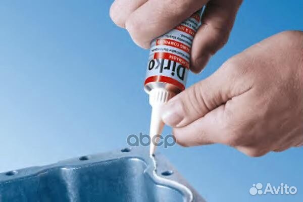 Силикон красный 100ml 036.161 Elring