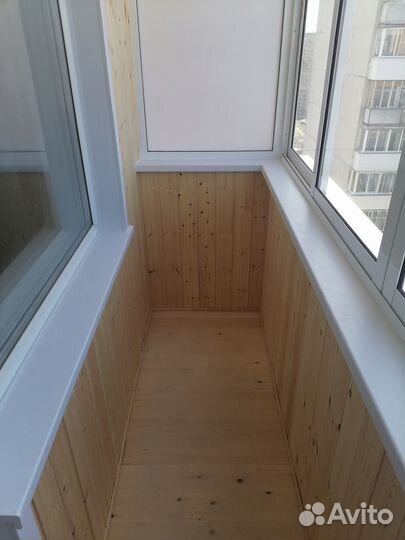 Балконы, отделка балконов, окна под ключ