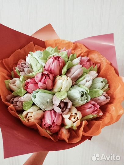 Букет из зефира