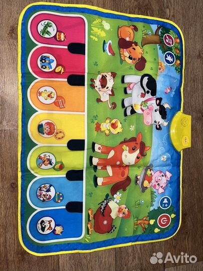 Развивающий коврик музыкальный