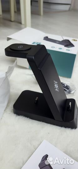 Беспроводная зарядка 3 в 1 со штекером Type-c